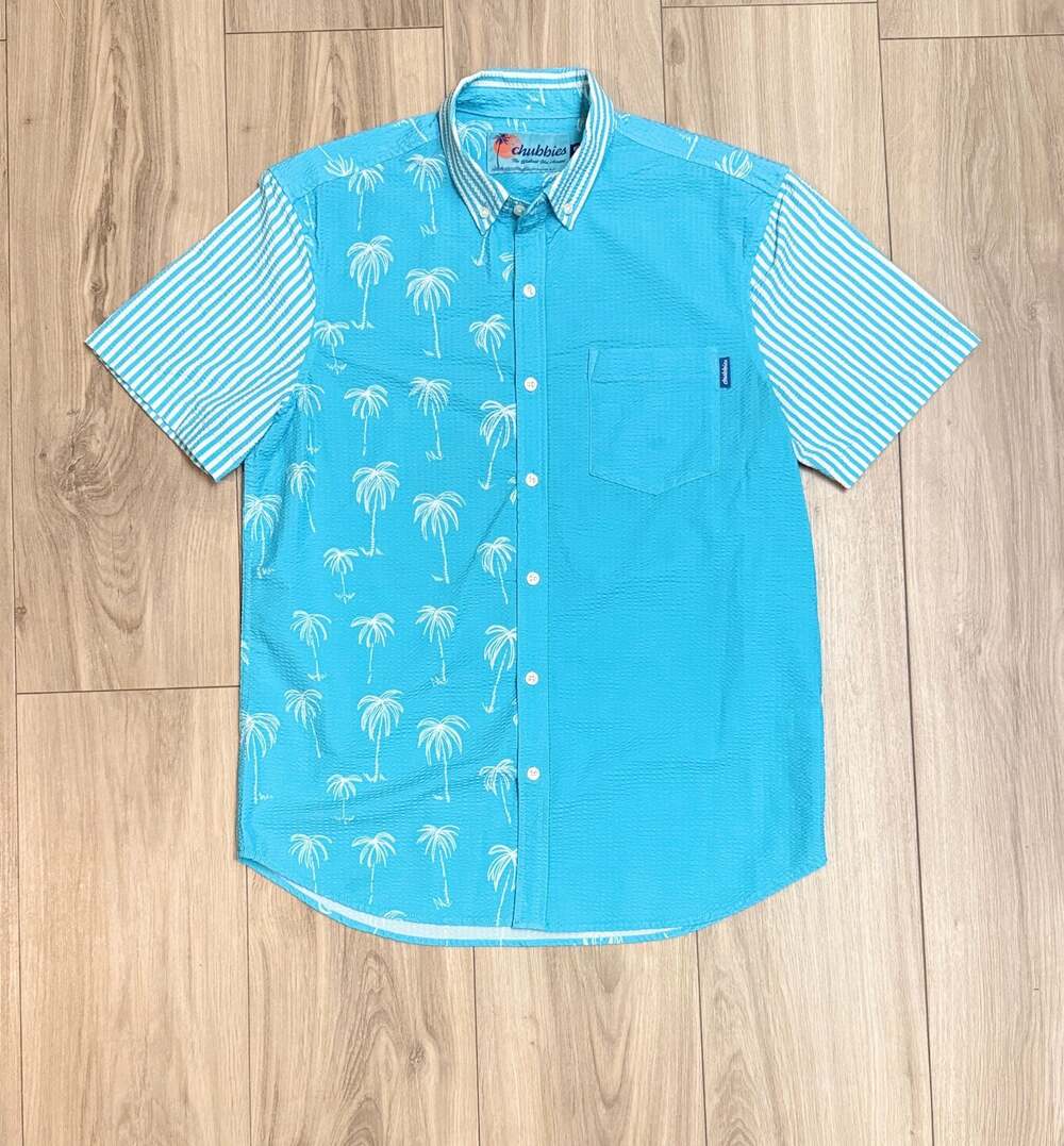 Chubbies The Weekend Has Arrived Short Sleeve Woven Shirt